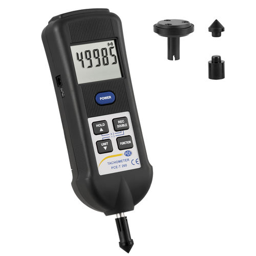 Contact tachometer PCE-T 260opticalhandhelddigital