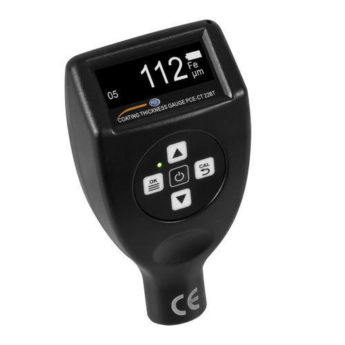 Portable thickness gauge PCE-CT 22BTcoatingmetalfor thin materials