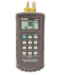 Extech 7 Contact/Thermocouple Datalogger with Alarm (421509)