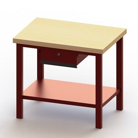 Beech workbench 215for workshopsassemblymonobloc