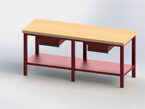 Beech workbench 218for workshopsgarageassembly