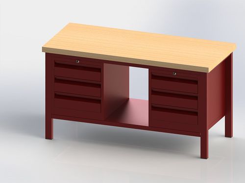 Beech workbench 221for workshopsgarageassembly