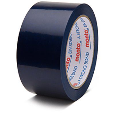 Клейкая лента упаковочная MONTA 256FPVCrubberblue