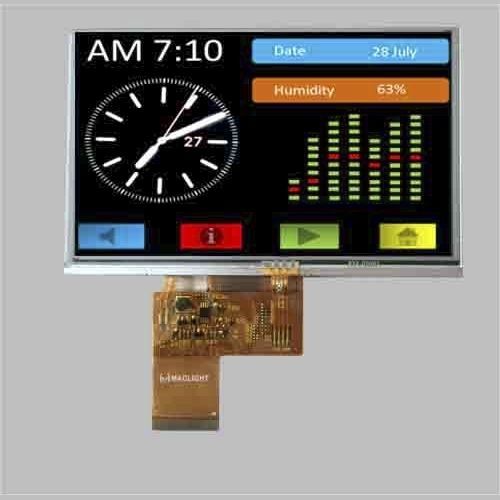Модуль дисплея LCD/TFT MLT043R40-T26резистивный сенсорный экран480 x 2724,3