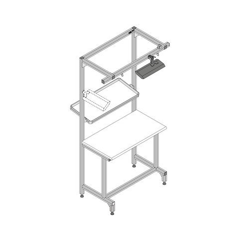 Aluminum workbench 4837