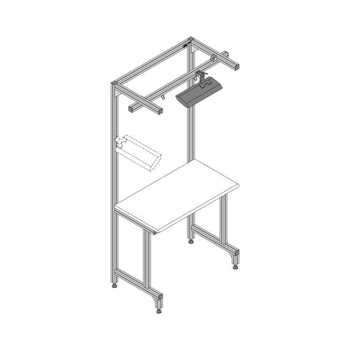 Aluminum workbench 4840