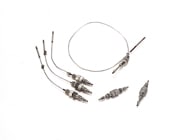 5061-3315- Capillary tubing kit, 0.12 mm id, flexible stainless steel, 6/pk