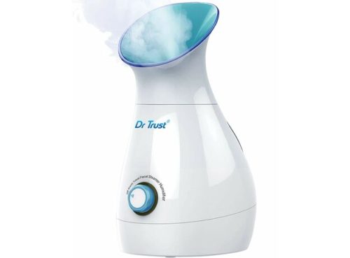 Dr Trust Steam Machine 3-в-1 Нано-ионный отпариватель для лица Испаритель Увлажнитель воздуха для комнаты и подогреватель полотенец [CLONE]