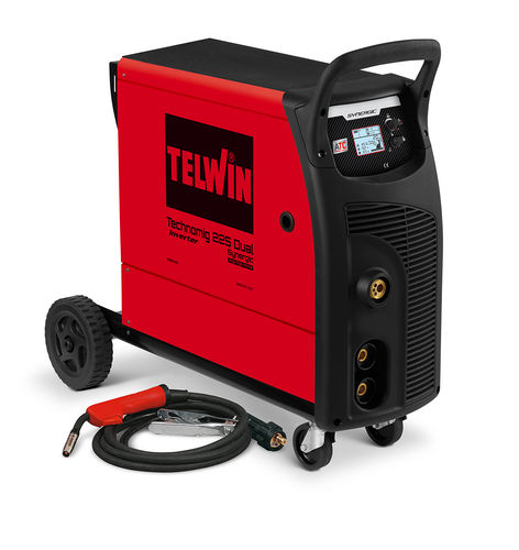 Сварочный аппарат MIG-MAG TECHNOMIG 225 DUAL SYNERGIC 230Vпереносной