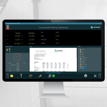Программное обеспечение для измерений m&h NC GageembeddedprocessWindows