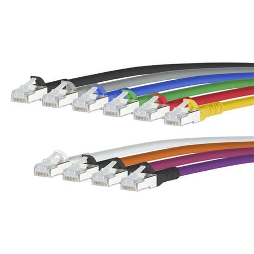 LAN patch cable AWG 26RJ45armoredCAT 6a