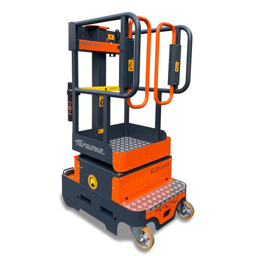 Self-propelled mast boom lift E5 Move electricindoorfor warehouse