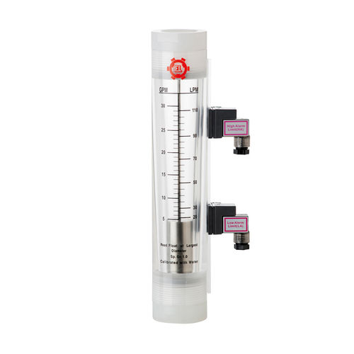 Variable-area flow meter TFM2E seriesfor liquidsverticalPVC