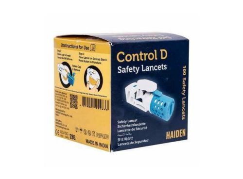 Control D Glucose Monitor Safety Lancets (Pack of 2)