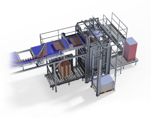 Layer depalletizer VEGA120B for cansfor the food and beverage industryhandling