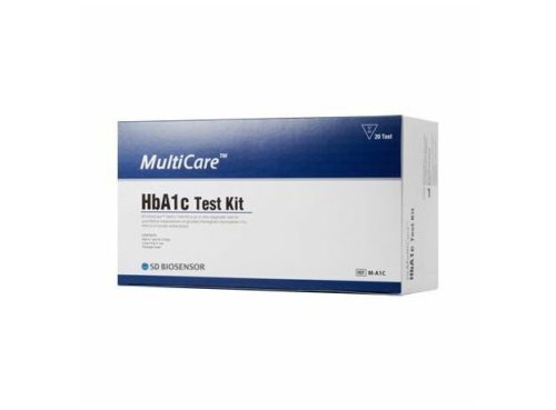 Набор для тестирования MultiCare HbA1c, упаковка из 20 наборов для тестирования