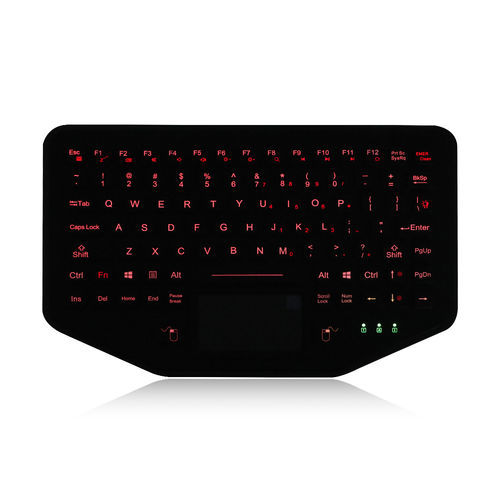 Desktop keyboard K-TEK-M284TP-FP-FN-MS-BL-FDTwith mechanical keyswith Fn keywith 2 mouse keys
