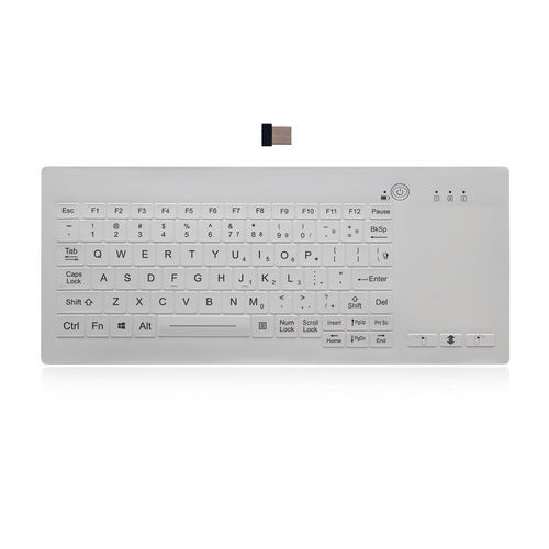 Настольная клавиатура K-TEK-M380TP-FN-WF-BL-DTножничный переключательс клавишей Fnс 3 клавишами мыши