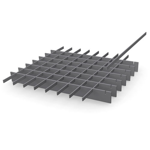 Metal grating pressedindustrial