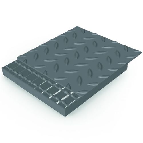 Metal grating constructionplate