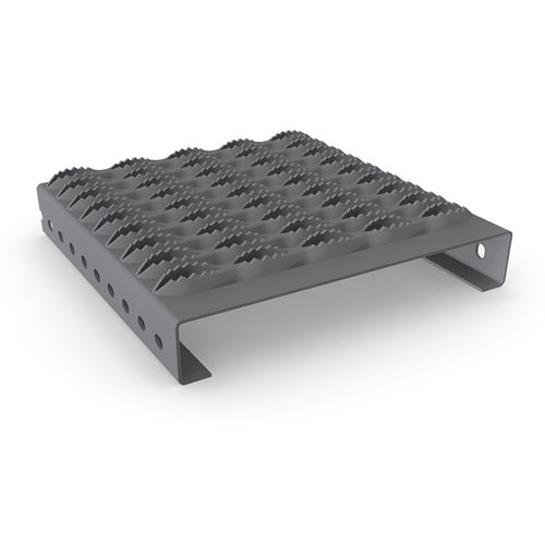 Aluminum grating Stepbloc Fgalvanized steelstainless steelnon-slip