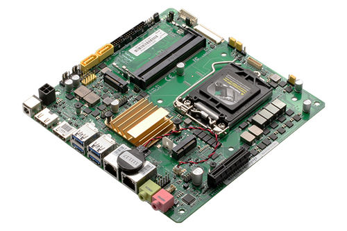 Материнская плата Mini-ITX MIX-H310D1промышленная