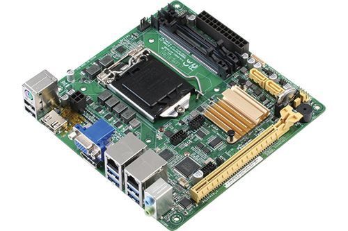 Материнская плата Mini-ITX EMB-Q170AПромышленная
