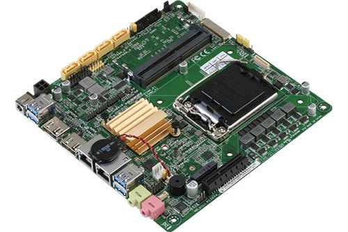 Материнская плата Mini-ITX EMB-Q170Промышленная
