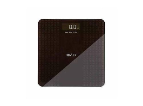 Acasa Digiscale Silica Brown & Grey Digital Weighing Machine (180Kg)