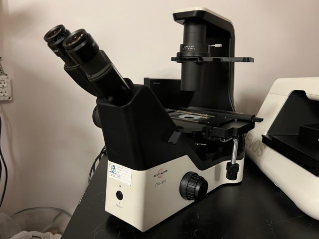 Accu-Scope EXI-410 Inverted Phase Contrast Microscope — изображение 2