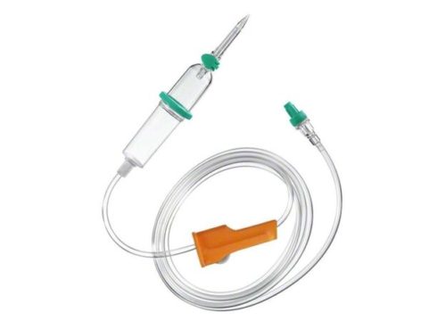 B Административный набор Braun Intrafix SafeSet IV с обратным обратным клапаном (10 шт. в упаковке)