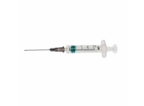 Becton Dickinson (BD) Шприц Соломед, 2 мл (с иглой 1 дюйм x 22/23/24G)