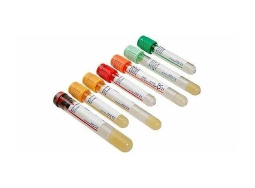 Becton Dickinson (BD) Vaccutainer Blood Collection Tubes - Heparin 4 ml Lithium Heapren Box of 100