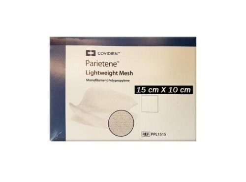 Covidien Parietene Flat Lightweight Hernia Mesh