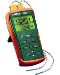 Extech Easyview Type K Dual Input Thermometer with Dual Readings or with PC Interface (EA10)