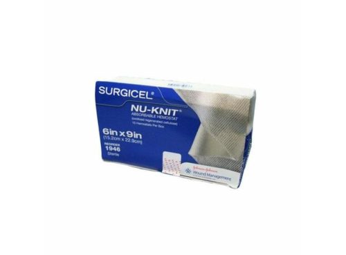 Ethicon Biosurgery Surgicel Nu-Knit Absorbable Hemostat (3 x 4 inch, Box Of 24)