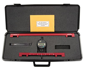 Exacto Pit Depth Gauge Digital Kit with 12 Inch and 18 Inch Bridging Bars (PGD1218)