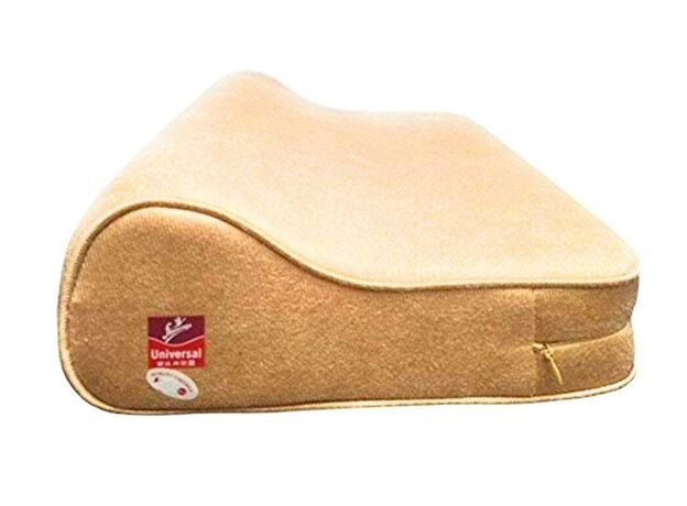 Flamingo Neck Support Cervical Pillow - Free Size (Beige)