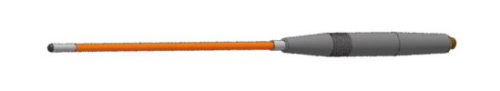 Waygate Krautkramer Adjustable Copper Shaft Delrin Handle Eddy Current Pencil Probes, 3.30 mm Dia., (106P8C)