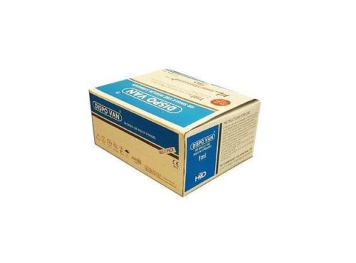 Инсулиновый шприц Dispo Van, 1 мл, мультиупаковка (размер иглы 6 мм x 30/31G)