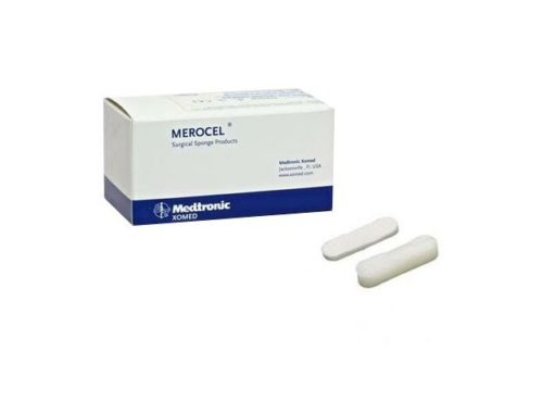 Стандартная назальная повязка Medtronic Merocel без шнурка — 400402 (8 см, без шнурка — упаковка из 20 шт.)