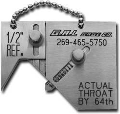 GAL Mini Sub Socket Weld Gauge, Inch (CAT-14)