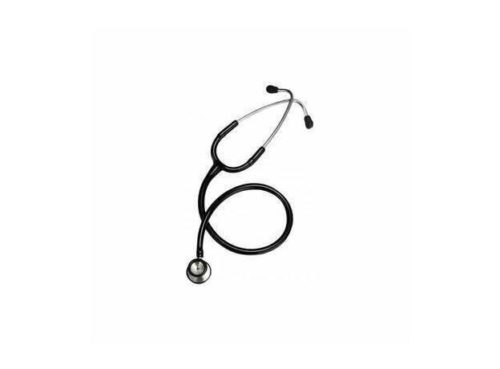 CardiacCheck Black Pediatric Stainless Steel Stethoscope