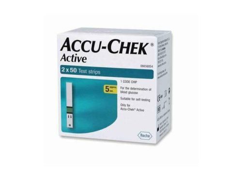 Accuchek Active Test Strips (100 Strips)