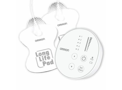 Omron HV F013 TENS Machine Electronic Nerve Stimulator and Body Massager (White)