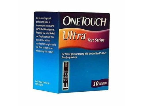Полоски OneTouch UltraTest, количество: 10/25/50 полосок