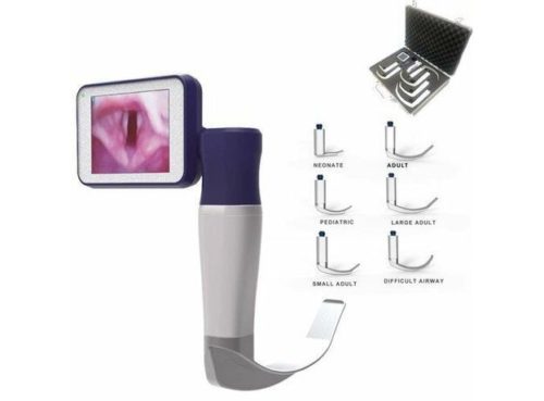 Hygeia Reusable Video Laryngoscope with 3 blades