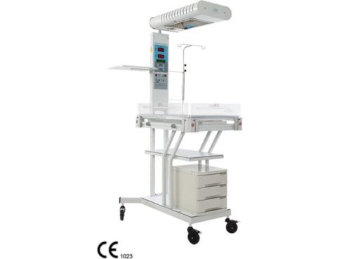 Zeal Medical RHW2101A Radiant Warmer, Fixed Cradle + 3 Drawers