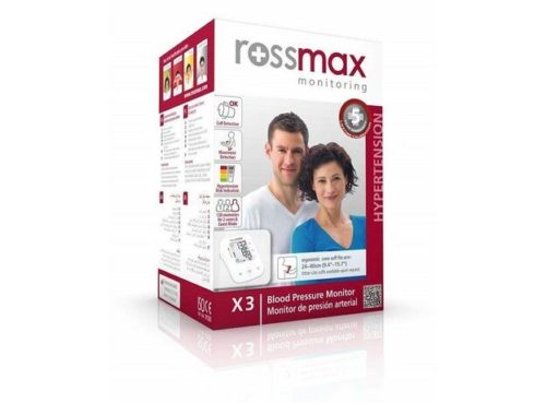 Rossmax X3 Automatic Blood Pressure Monitor Medium) (White)