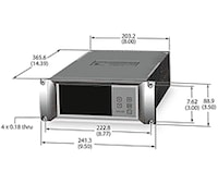 XGS600H3M0C1- XGS-600 gauge controller, 3 hot filament, 1 convection cards